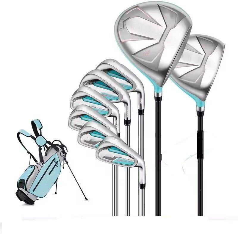 nema Women's Complete Golf Club Set with Bag - Steel - 9 Pieces Putter, Iron Club-picture-11