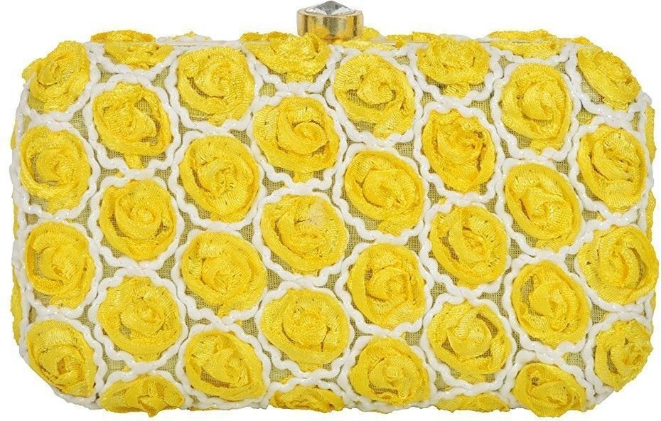 Casual Yellow Clutch-image-16