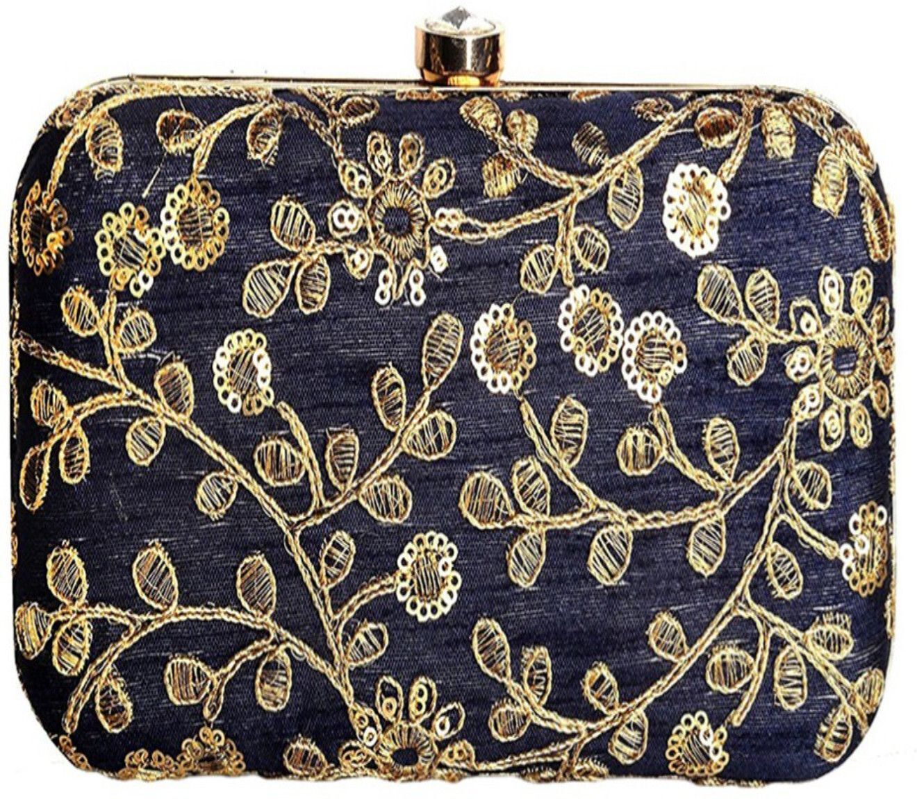 Casual Black Clutch-image-40