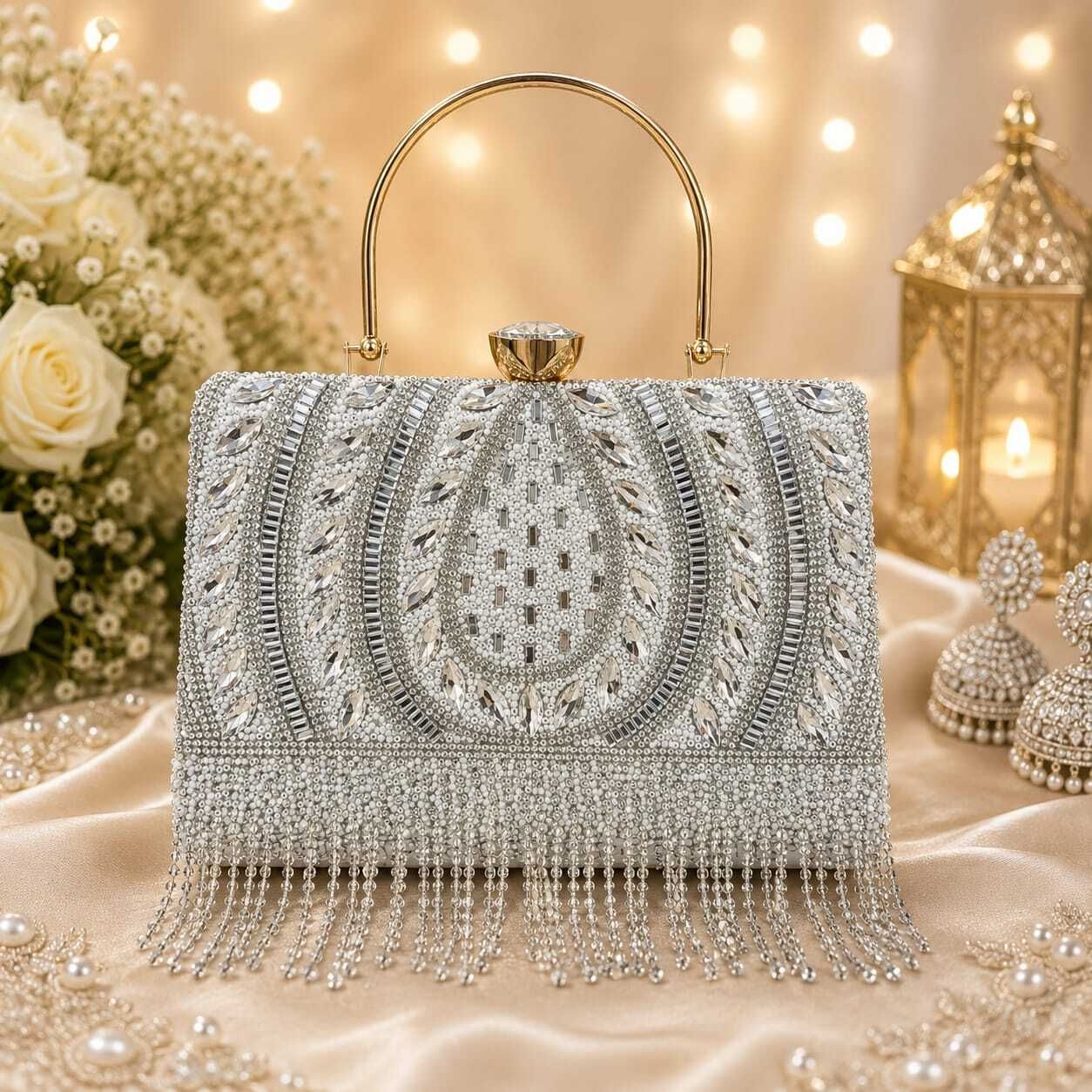 enny craze Party Silver Clutch-picture-27
