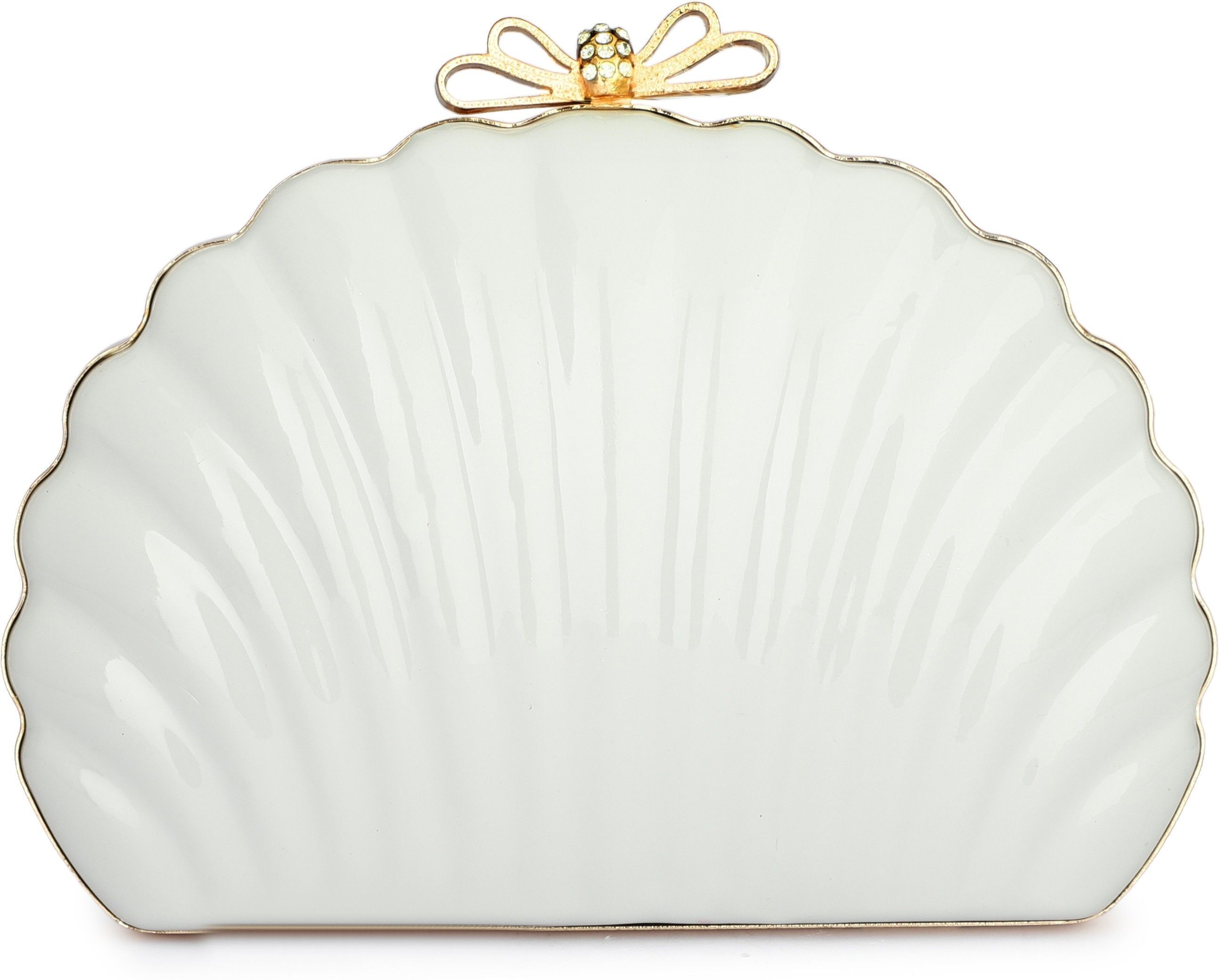 Party White Clutch-image-34