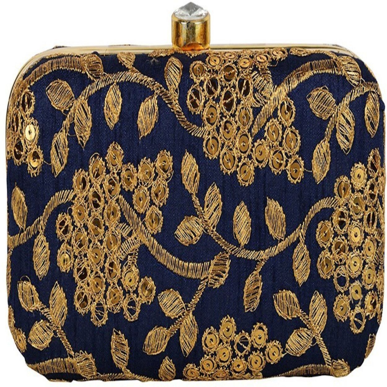 Casual Blue Clutch-image-38