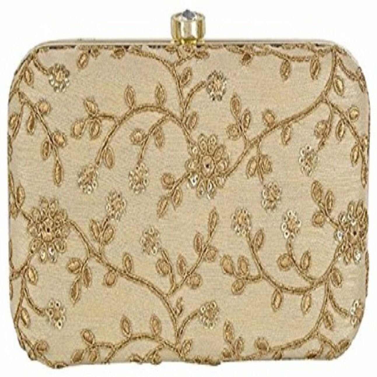 Casual Gold Clutch-image-43