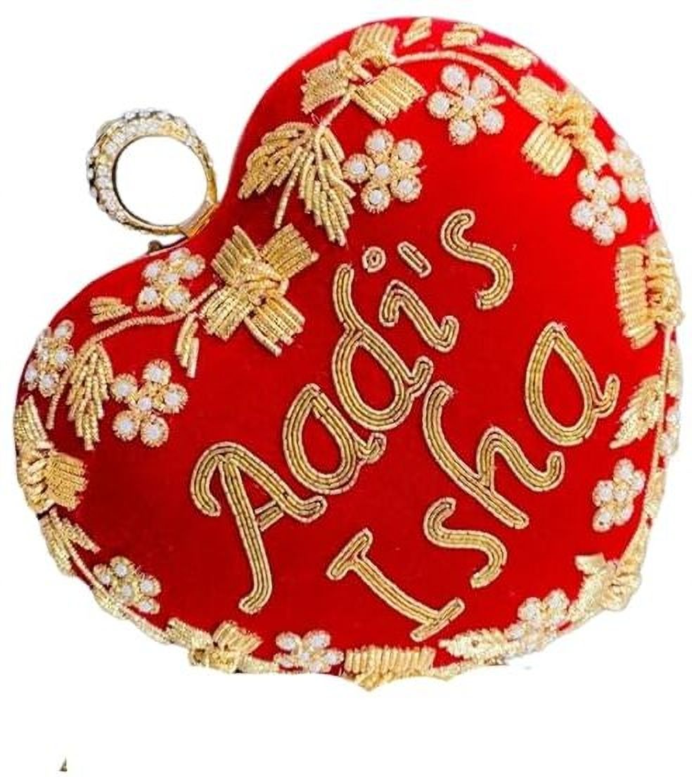 Casual Red Clutch-image-36