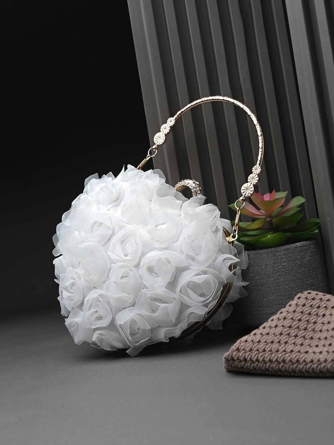 Party White Clutch-image-37