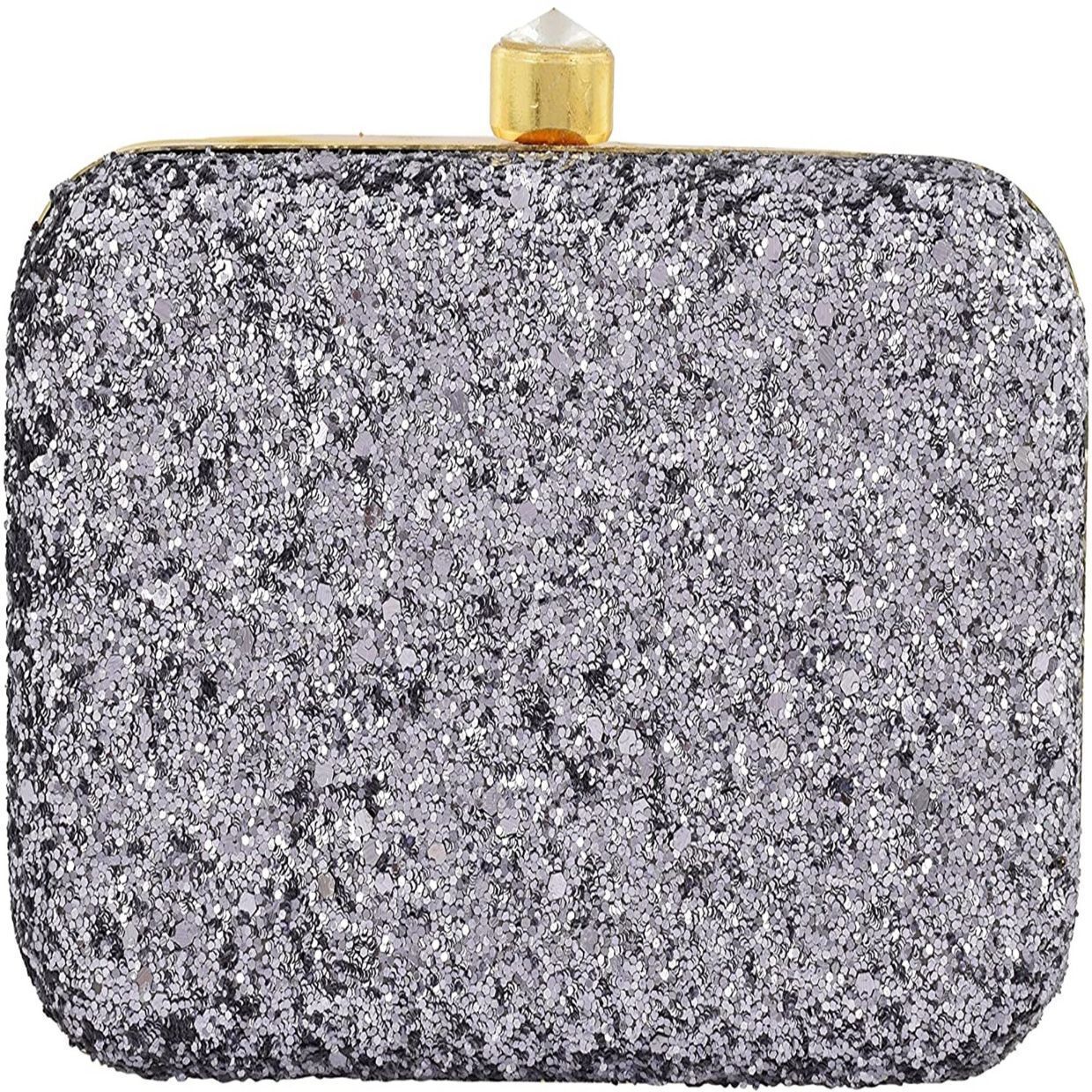 Party Grey Clutch-image-30