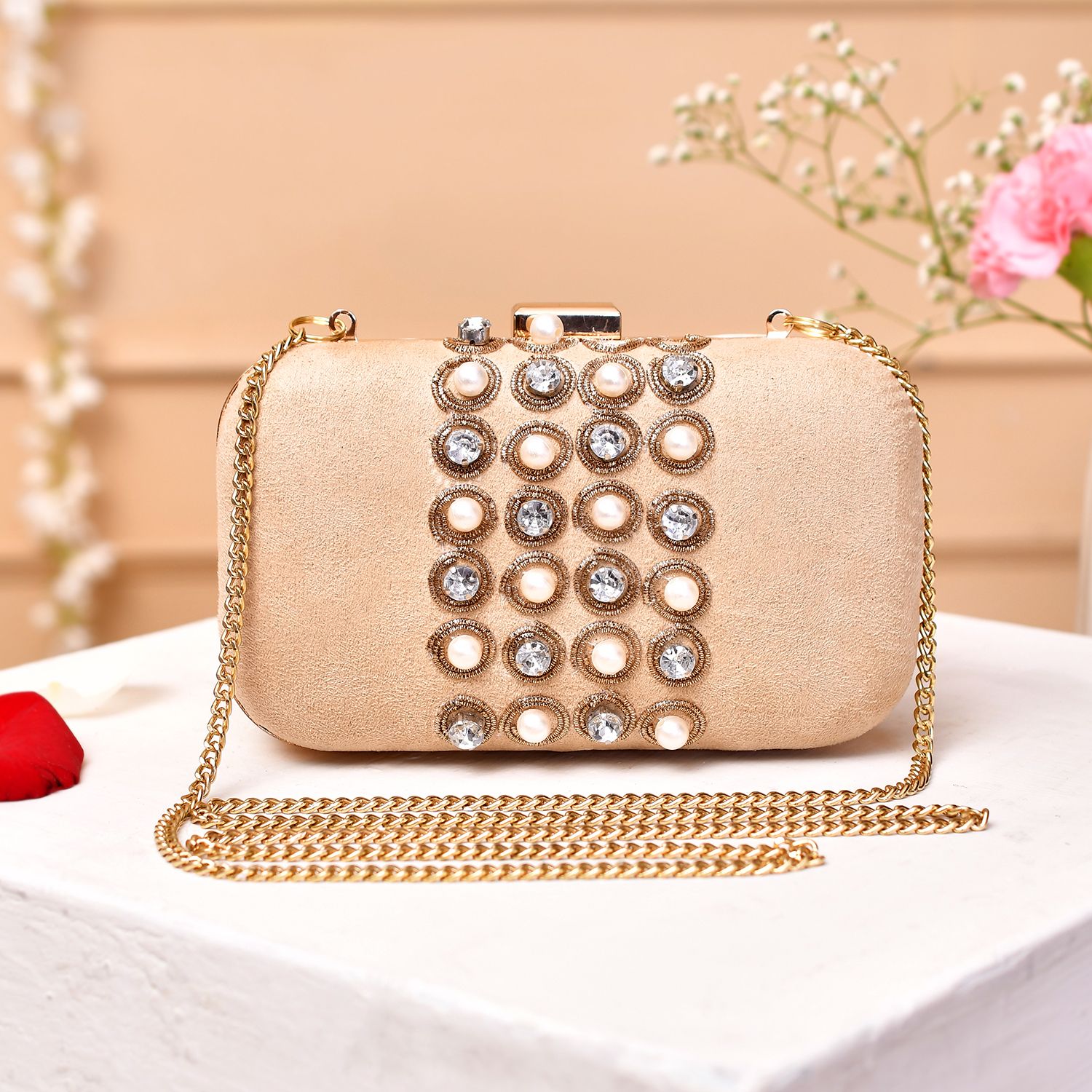 voylla Party Gold Clutch-picture-31
