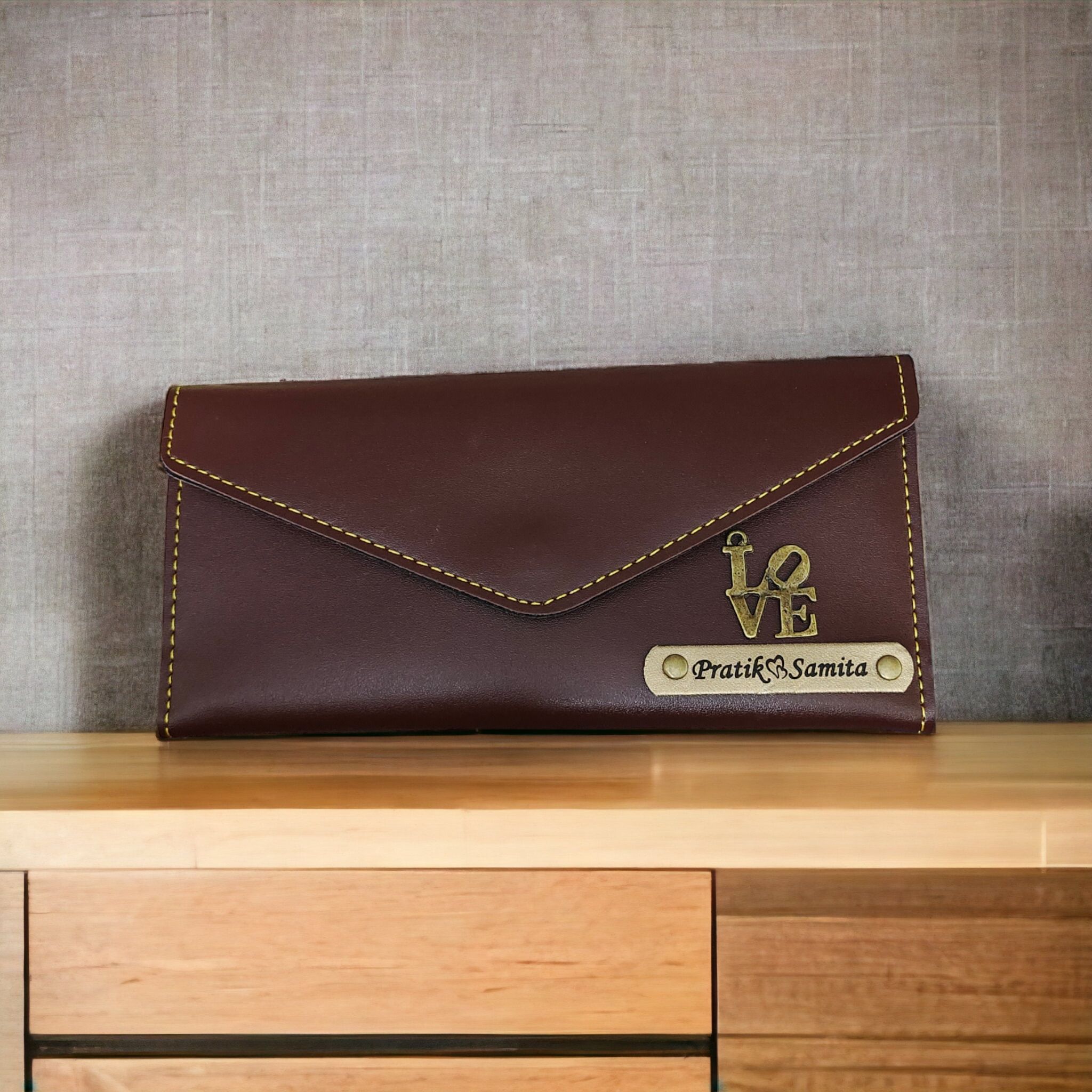 Party, Casual, Formal, Sports Brown Clutch