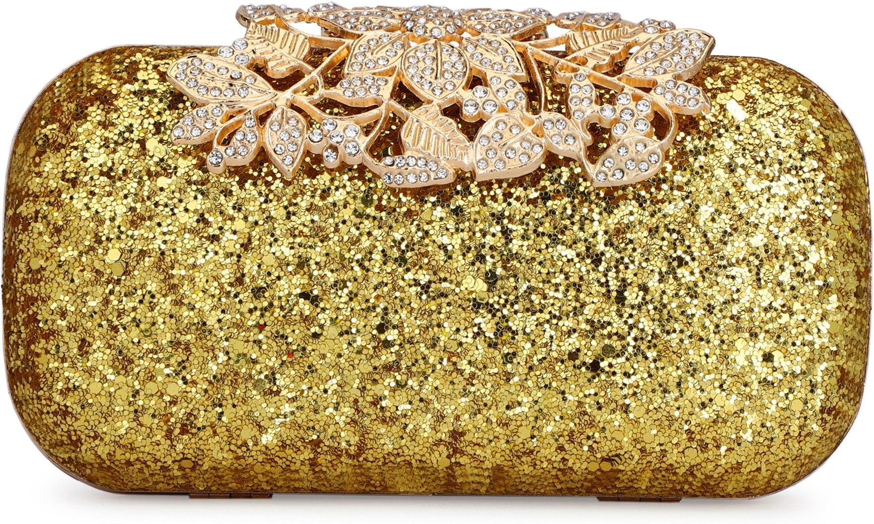 tooba handicraft Party Gold, Gold Clutch-picture-48