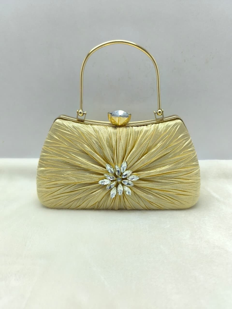 Casual, Formal, Party Gold Clutch