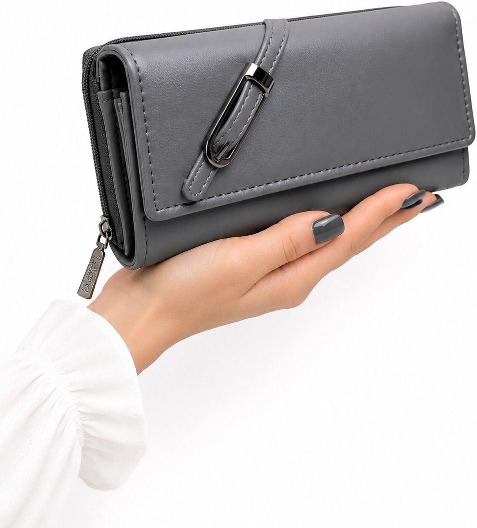 Casual Grey Clutch-image-40