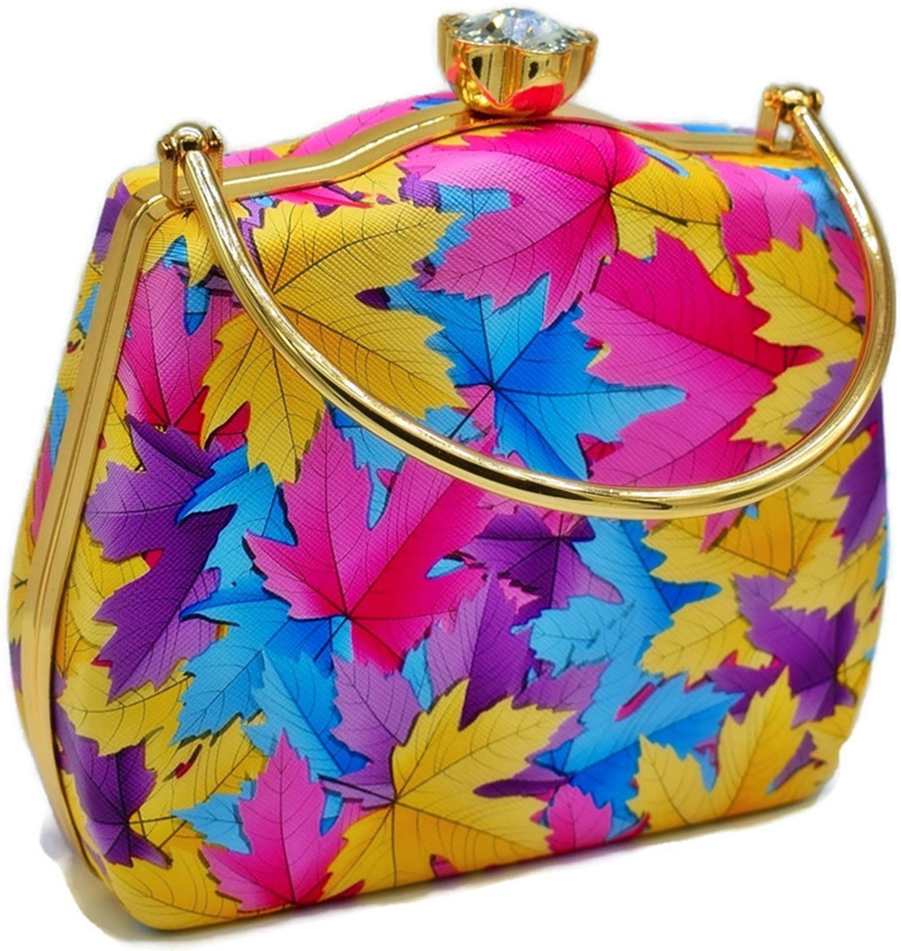tooba handicraft Party Multicolor Clutch-picture-46