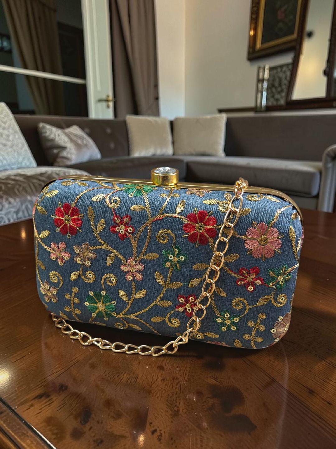 harboi Party Grey Clutch-picture-24