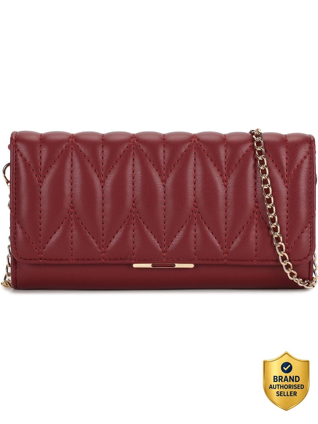 fastrack Casual Red Clutch-picture-34