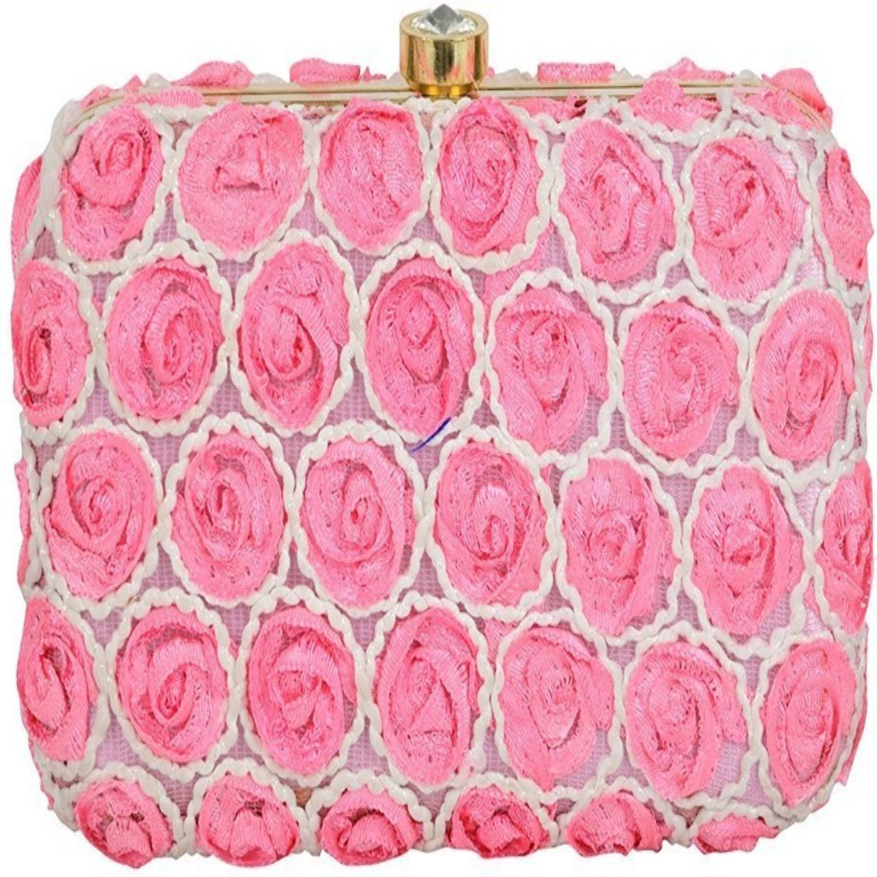 tooba handicraft Casual Pink Clutch-picture-27