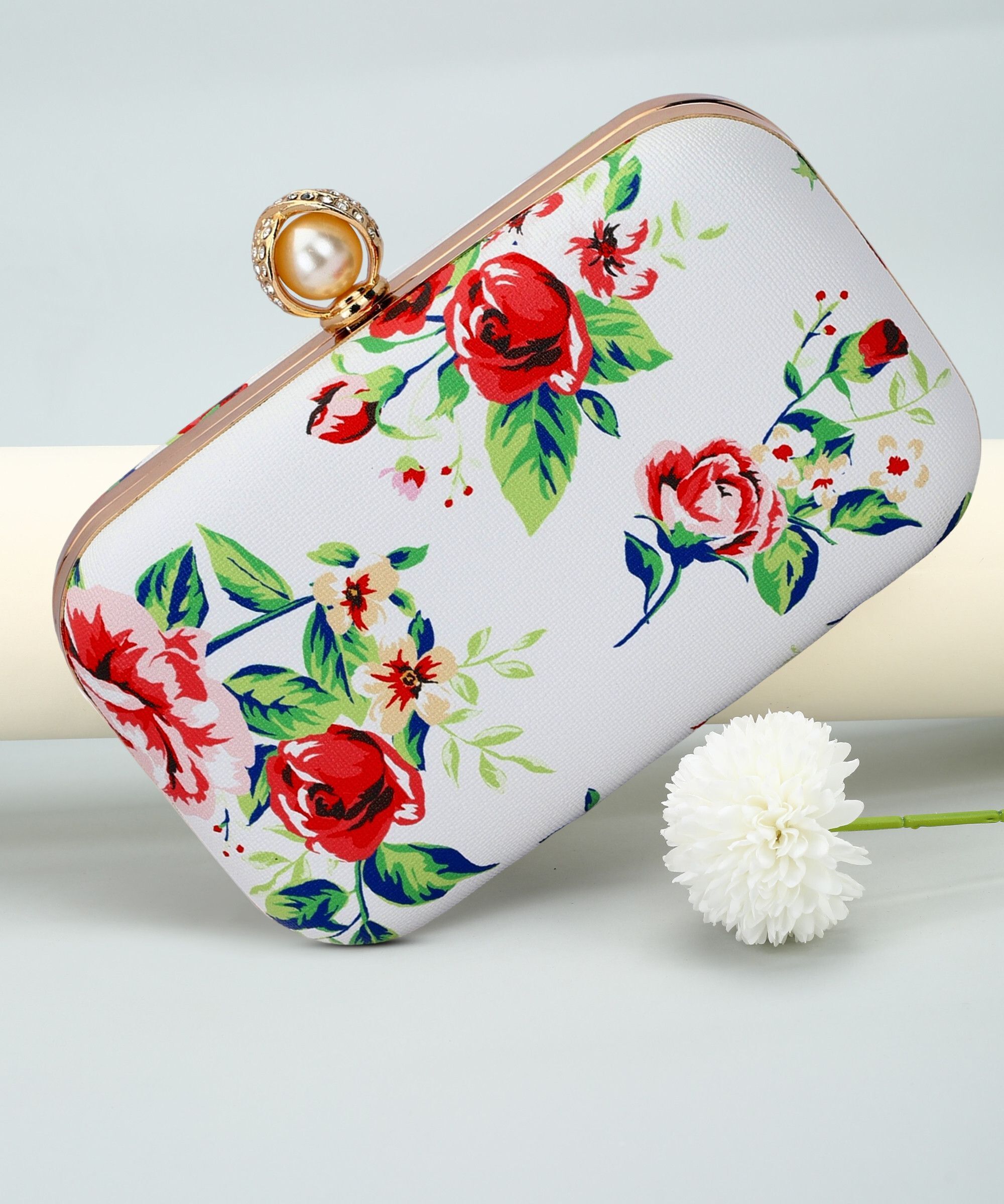 Party White Clutch-image-29