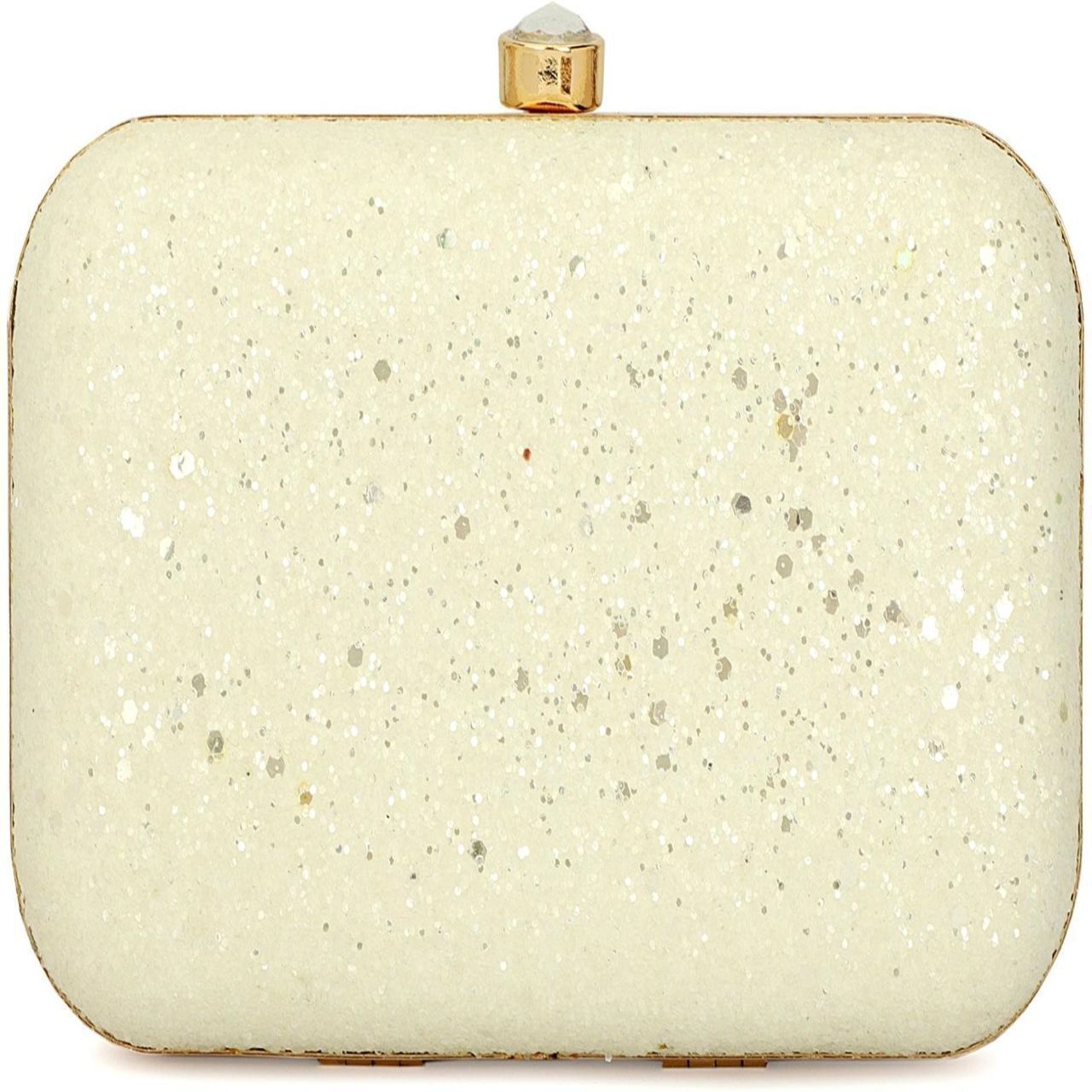 tooba handicraft Party White Clutch-picture-37