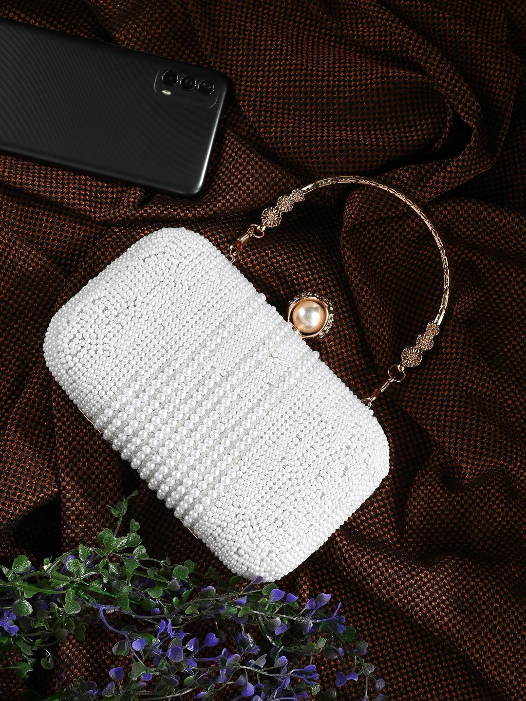 Party White Clutch-image-44