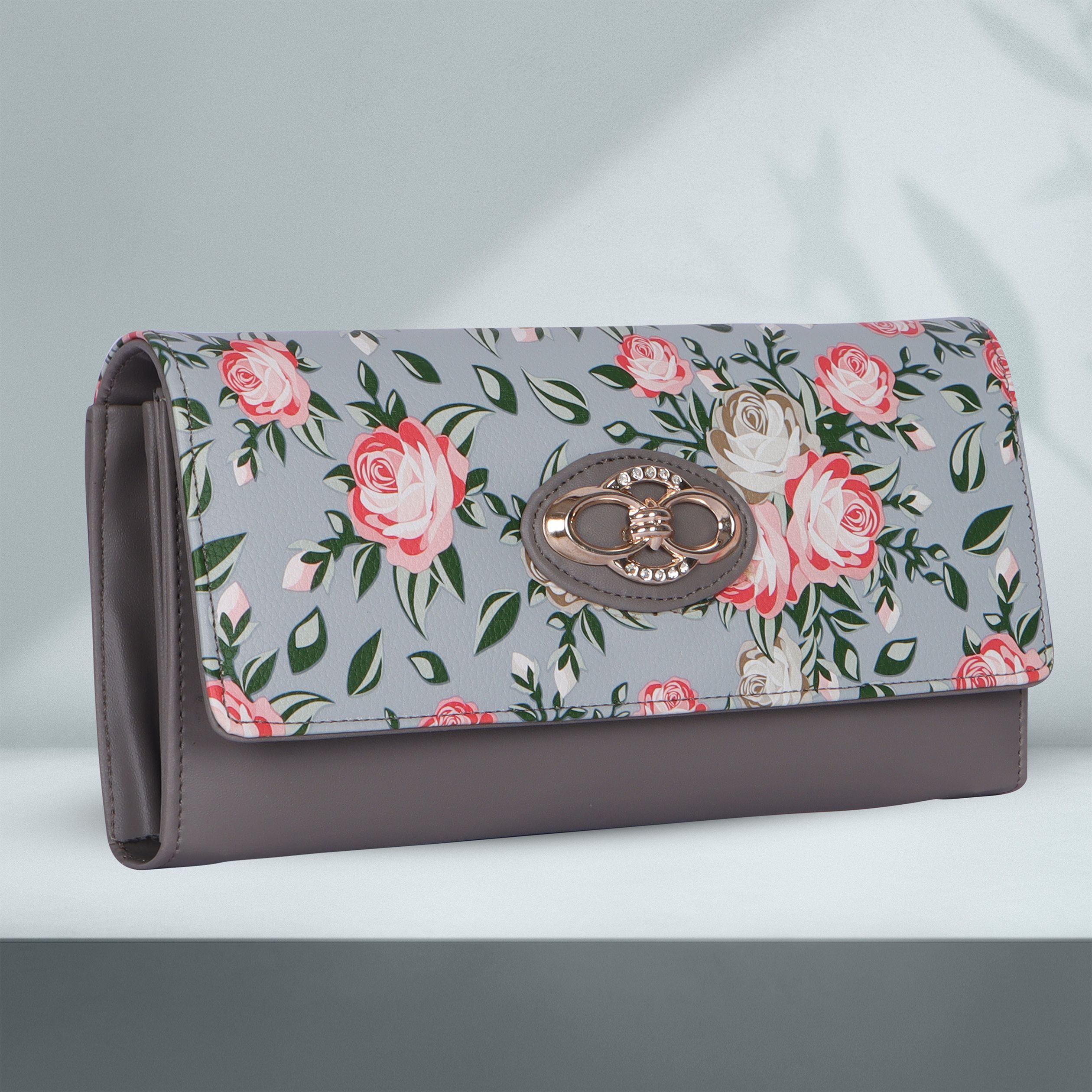 Casual, Formal, Party, Sports Grey Clutch-image-49