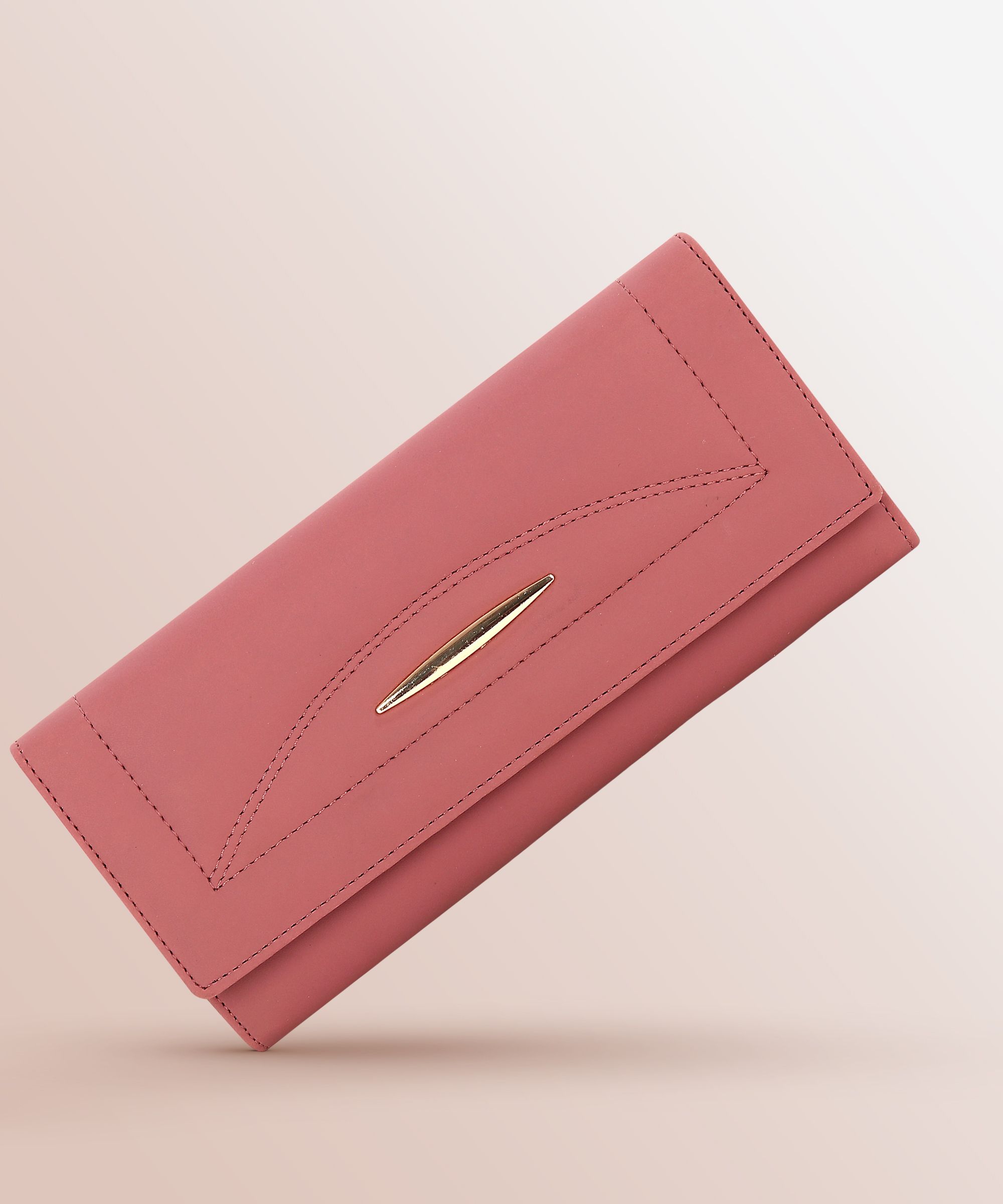 Casual Peach Clutch-image-7