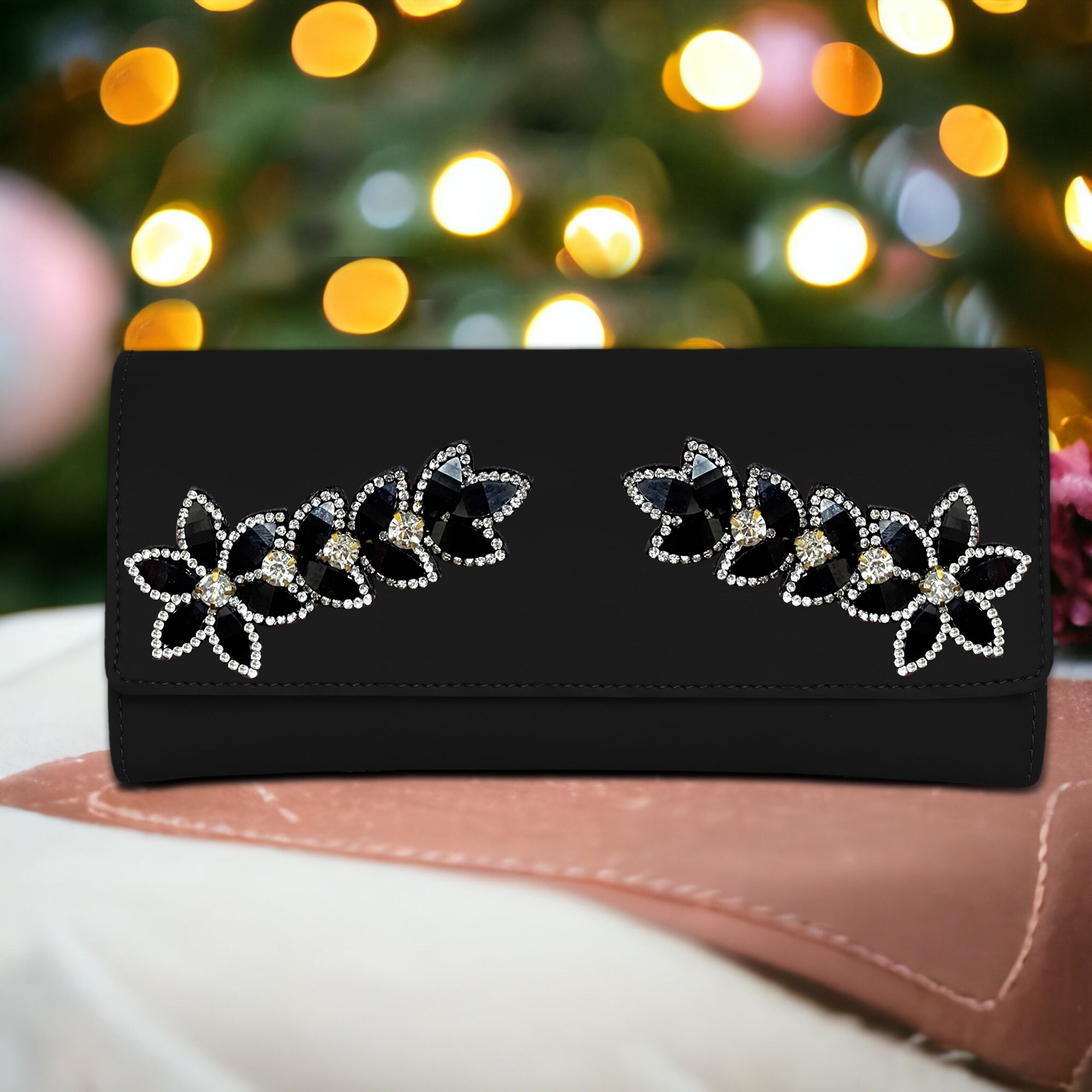 Casual, Formal, Party, Sports Black Clutch-image-36