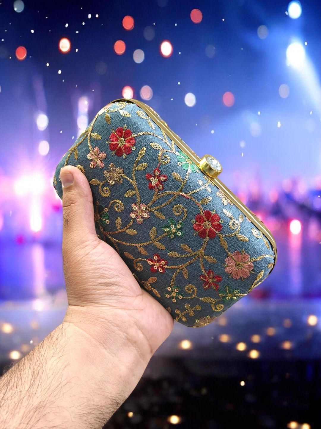 Party Grey Clutch-image-26