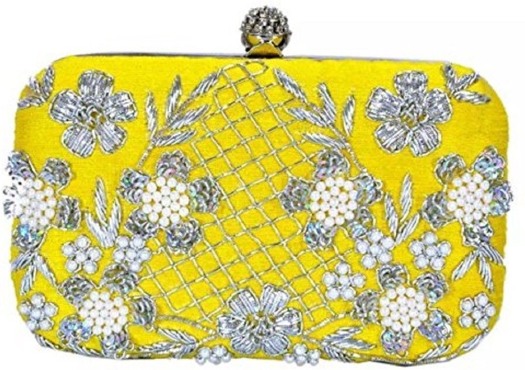 tooba handicraft Party Multicolor Clutch-picture-23