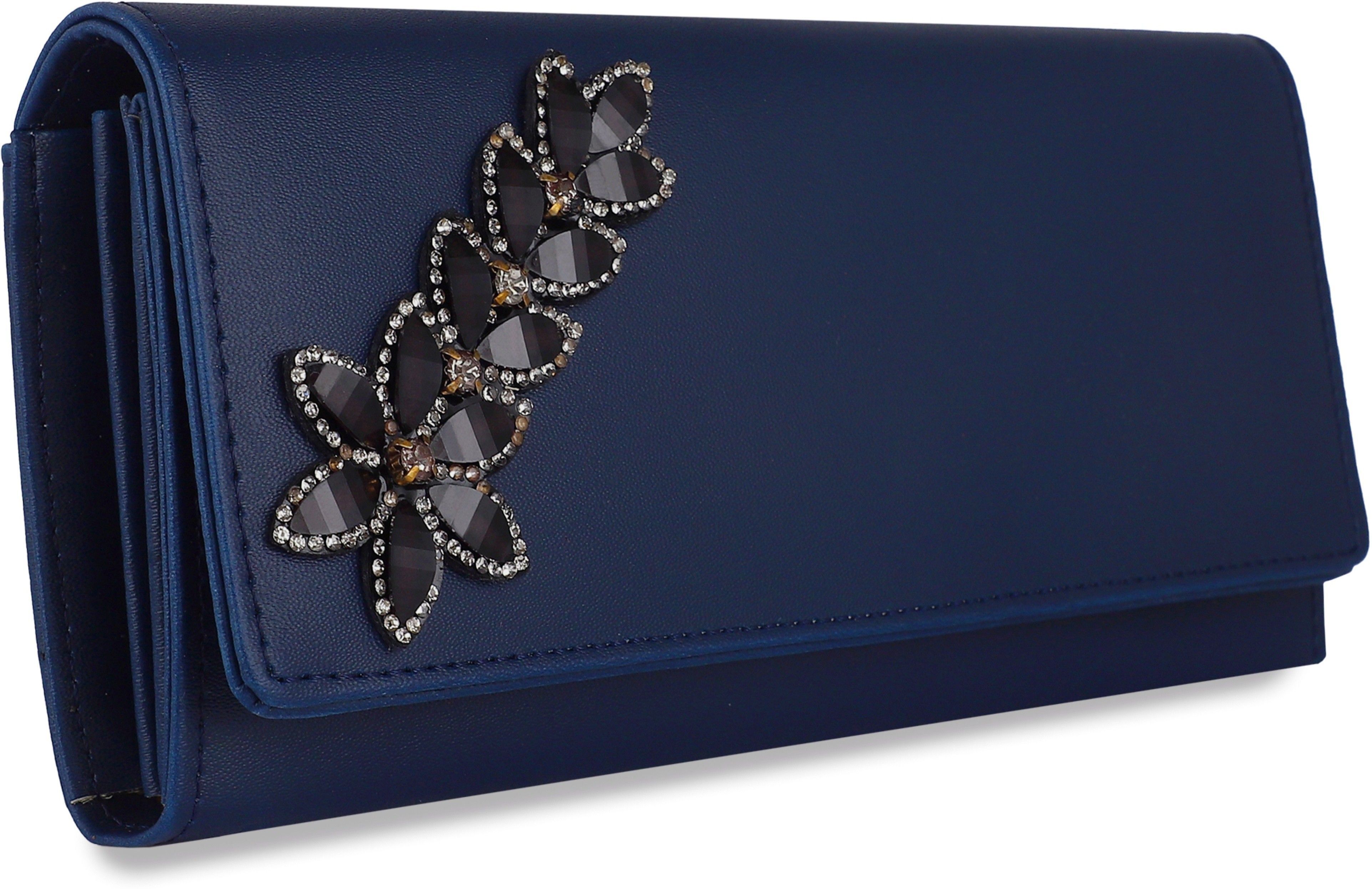 mr. raaq creation Casual, Party, Formal, Sports Blue Clutch-picture-19