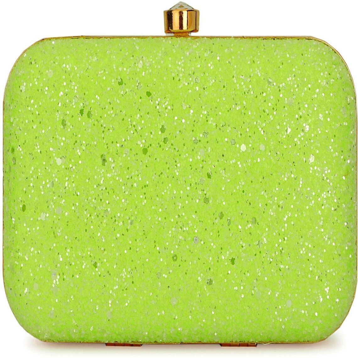 tooba handicraft Party Green, Multicolor Clutch-picture-24