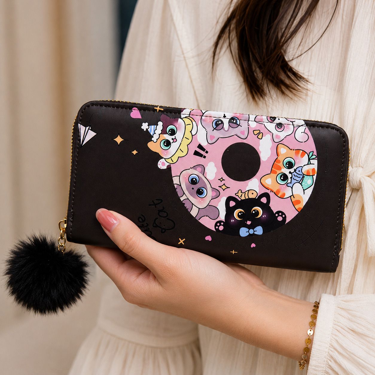Casual, Party, Formal, Sports Brown Clutch-image-3