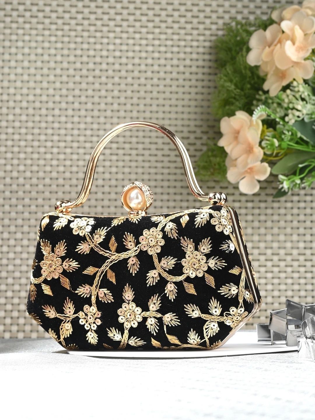 Party Black Clutch-image-47