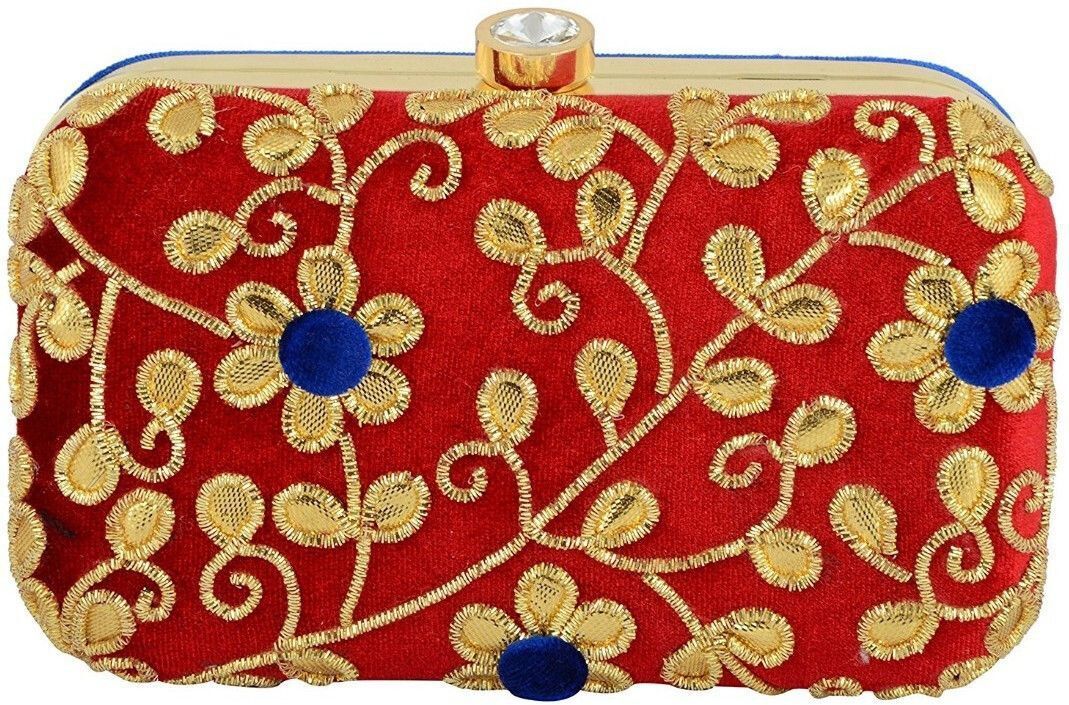 Casual Red Clutch-image-42