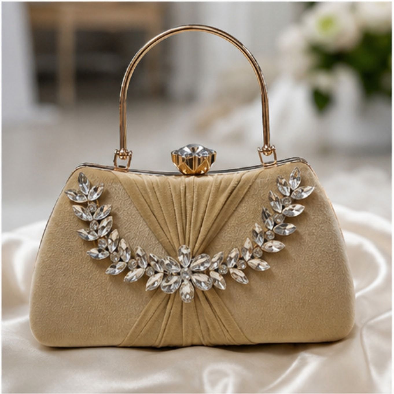 hb signature Party, Casual Gold Clutch-picture-27