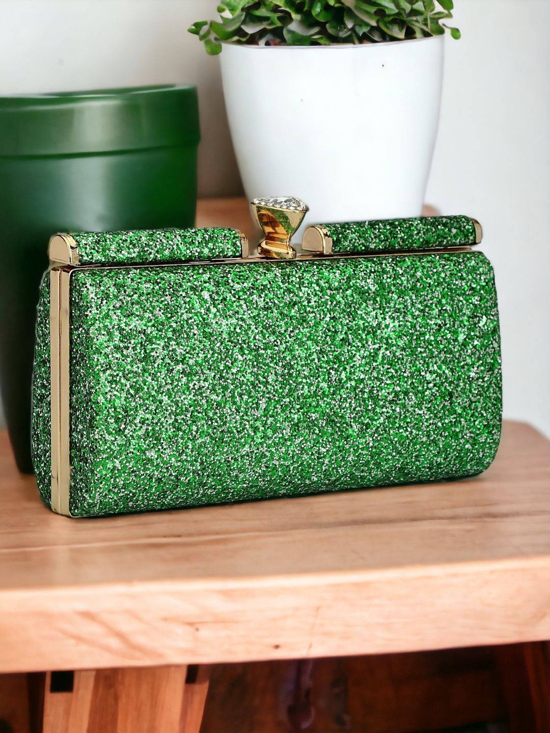 tooba handicraft Party Multicolor Clutch-picture-20