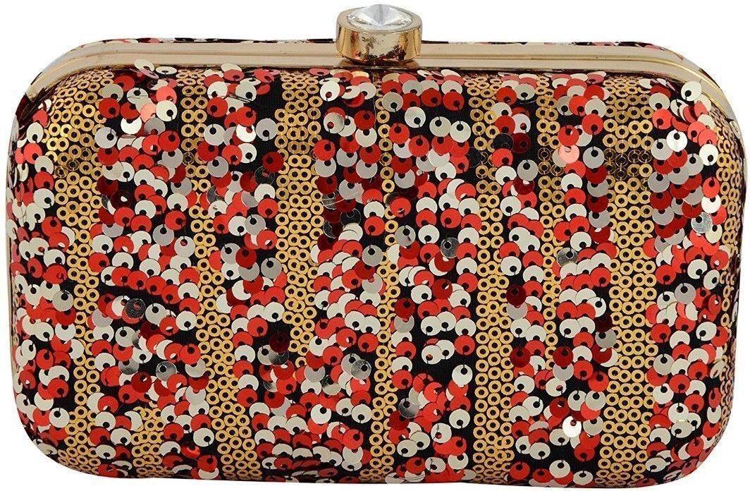 tooba handicraft Casual Multicolor Clutch-picture-14