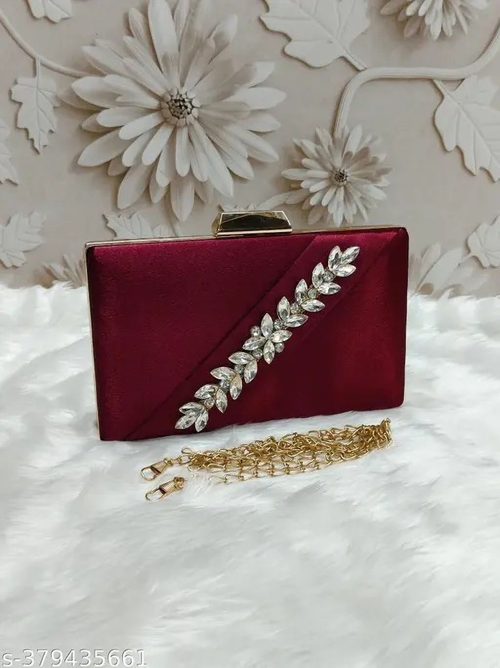 mafs Party Maroon Clutch-picture-12