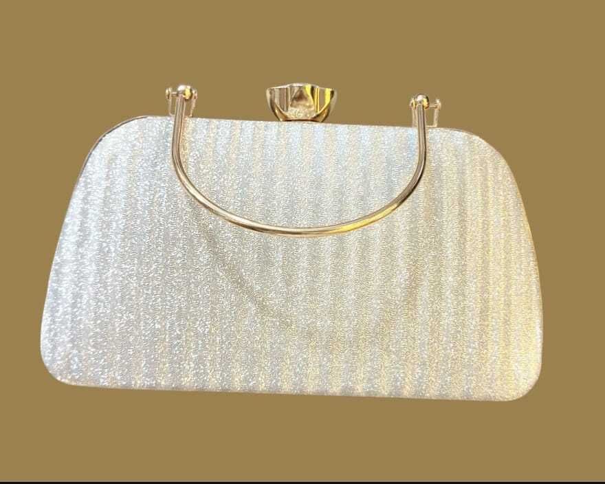 Party, Casual Silver Clutch