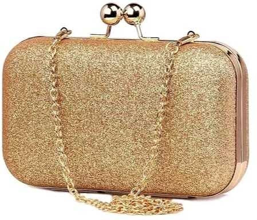 beauty queen Casual Gold Clutch-picture-16