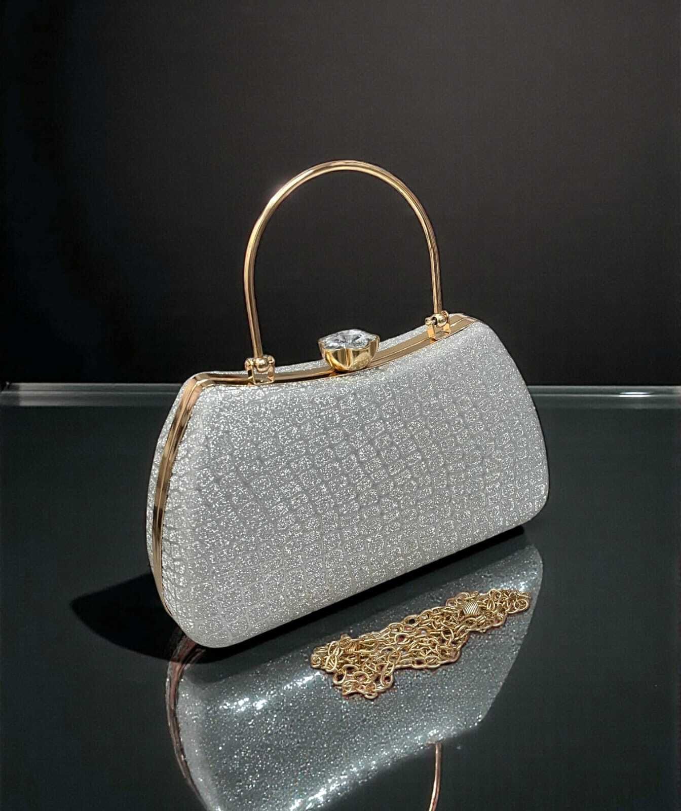 kate linn Party Silver Clutch-picture-22