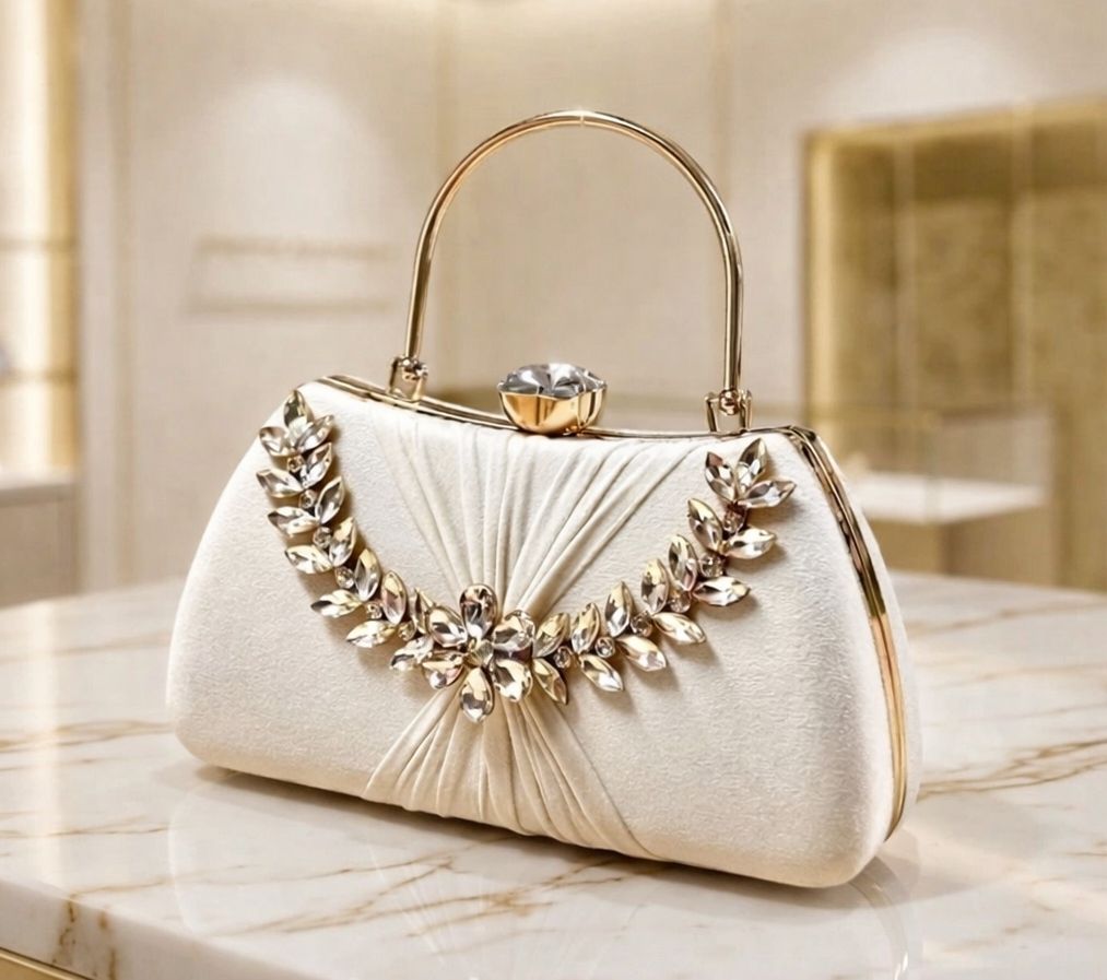 sweet lady Party, Casual, Formal Beige Clutch-picture-26