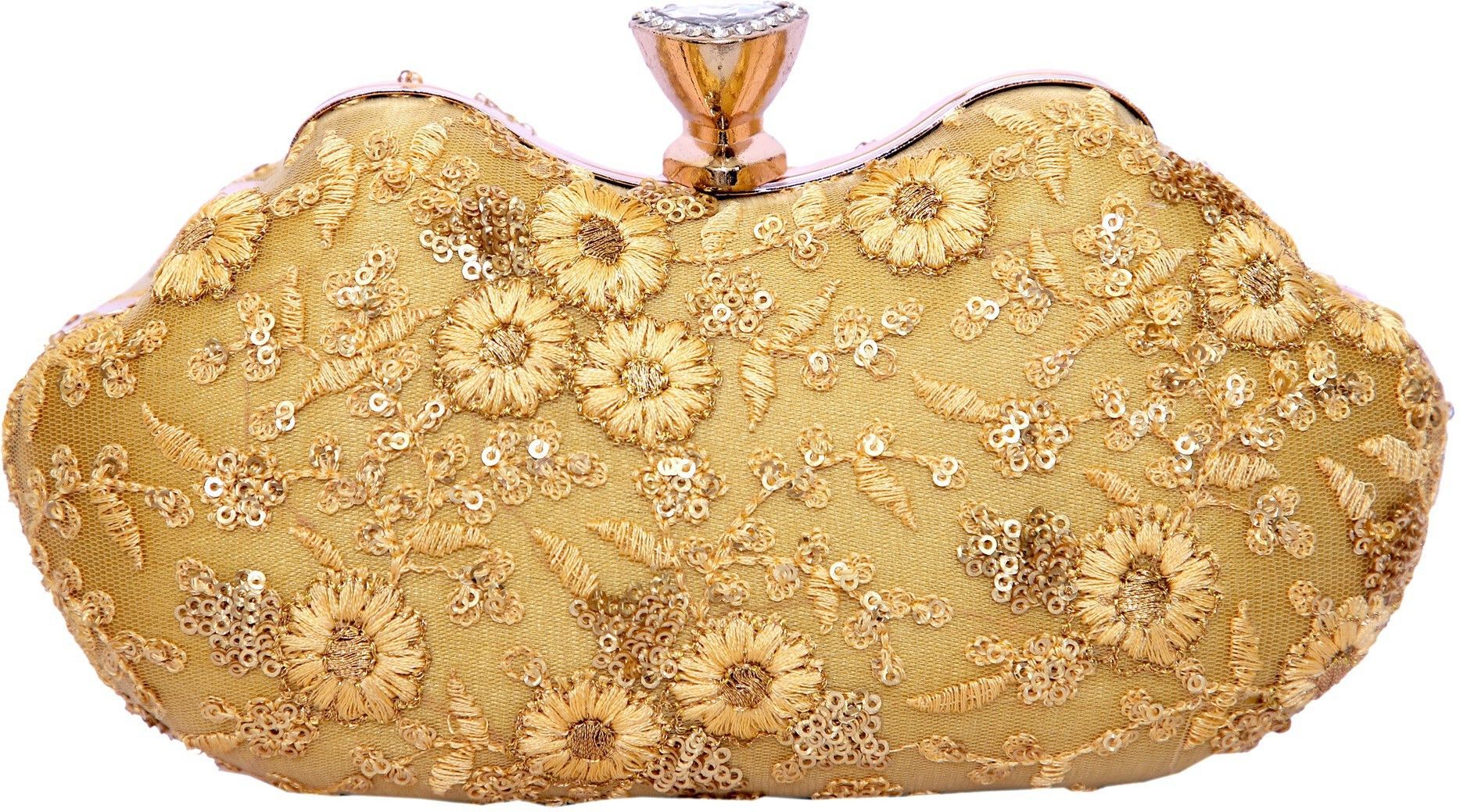Party Beige Clutch-image-26