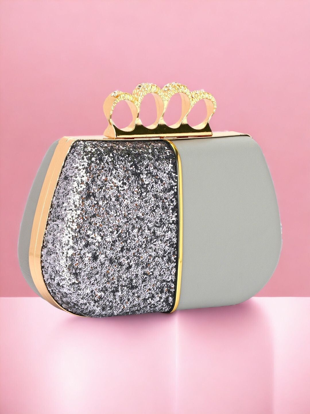 tooba handicraft Party Multicolor Clutch-picture-18