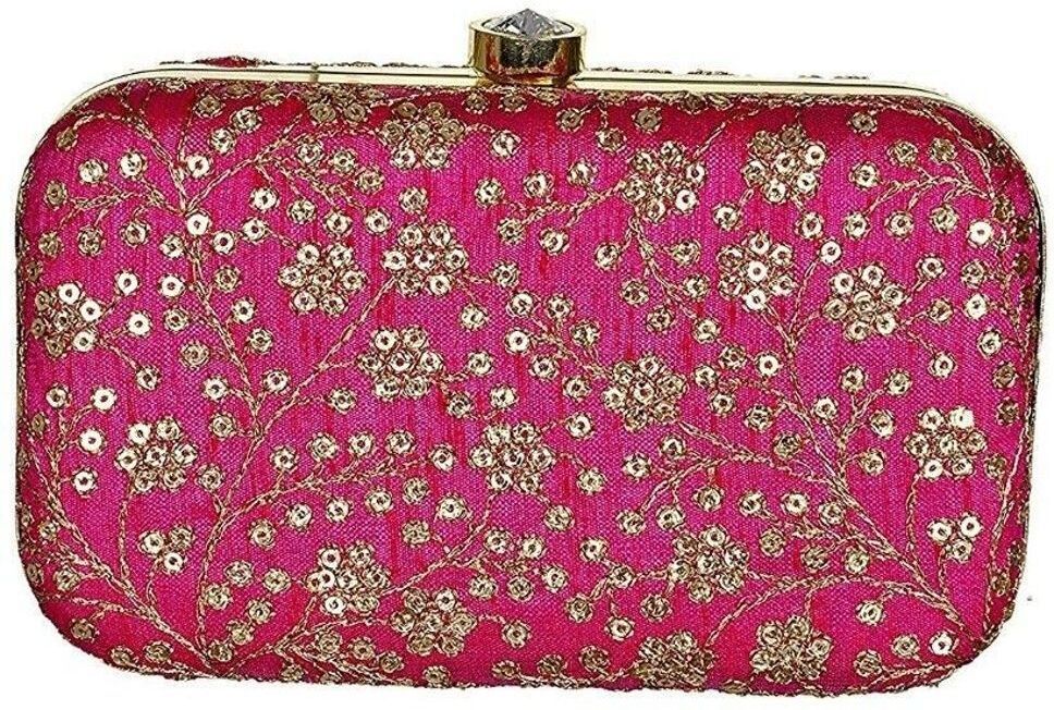 tooba handicraft Casual Multicolor Clutch-picture-36