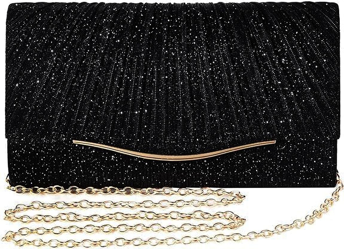 lyrovo Formal Black Clutch-picture-11