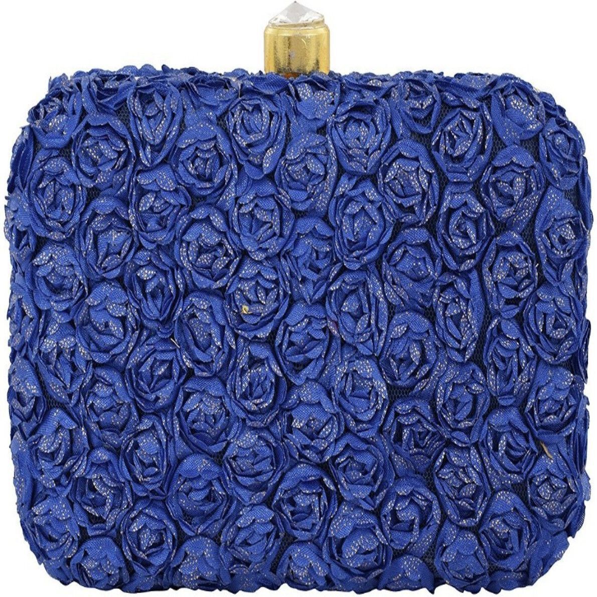 tooba handicraft Casual Blue Clutch-picture-29