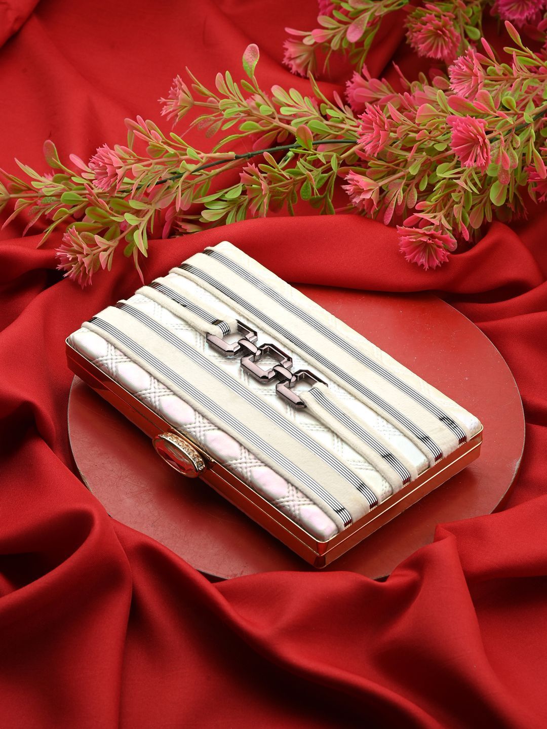 Party White Clutch-image-33