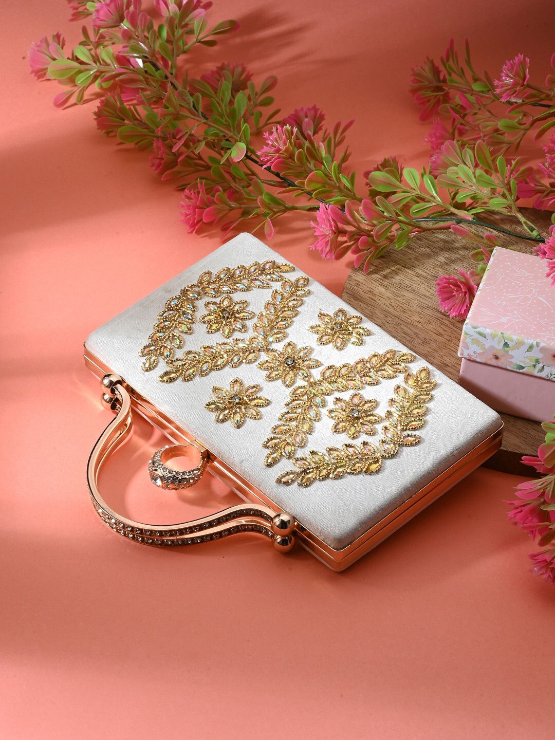 Party White Clutch-image-49