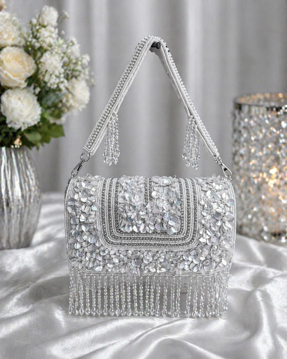 onxy infra Party Cream Clutch-picture-14