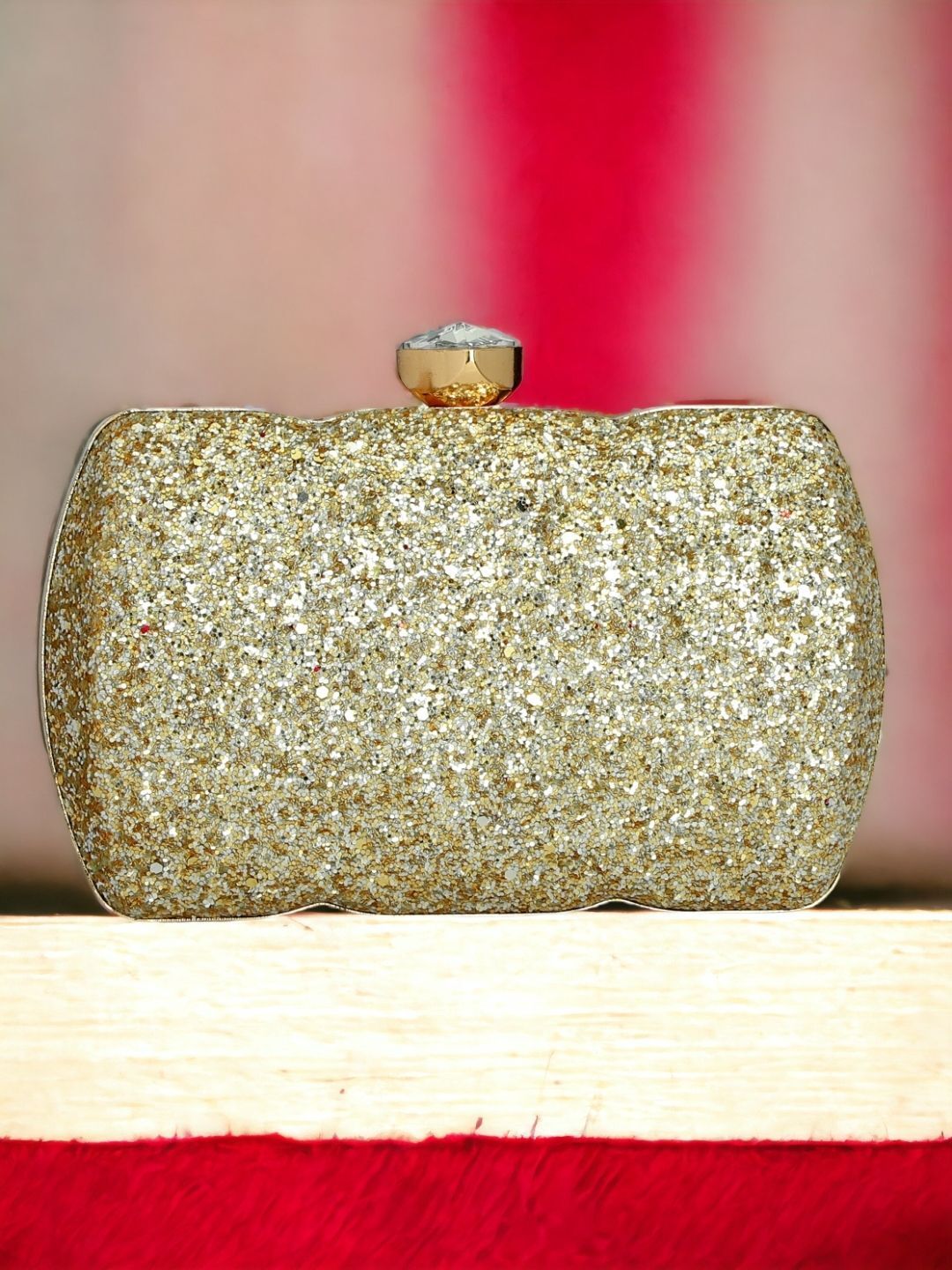 tooba handicraft Party Multicolor Clutch-picture-28