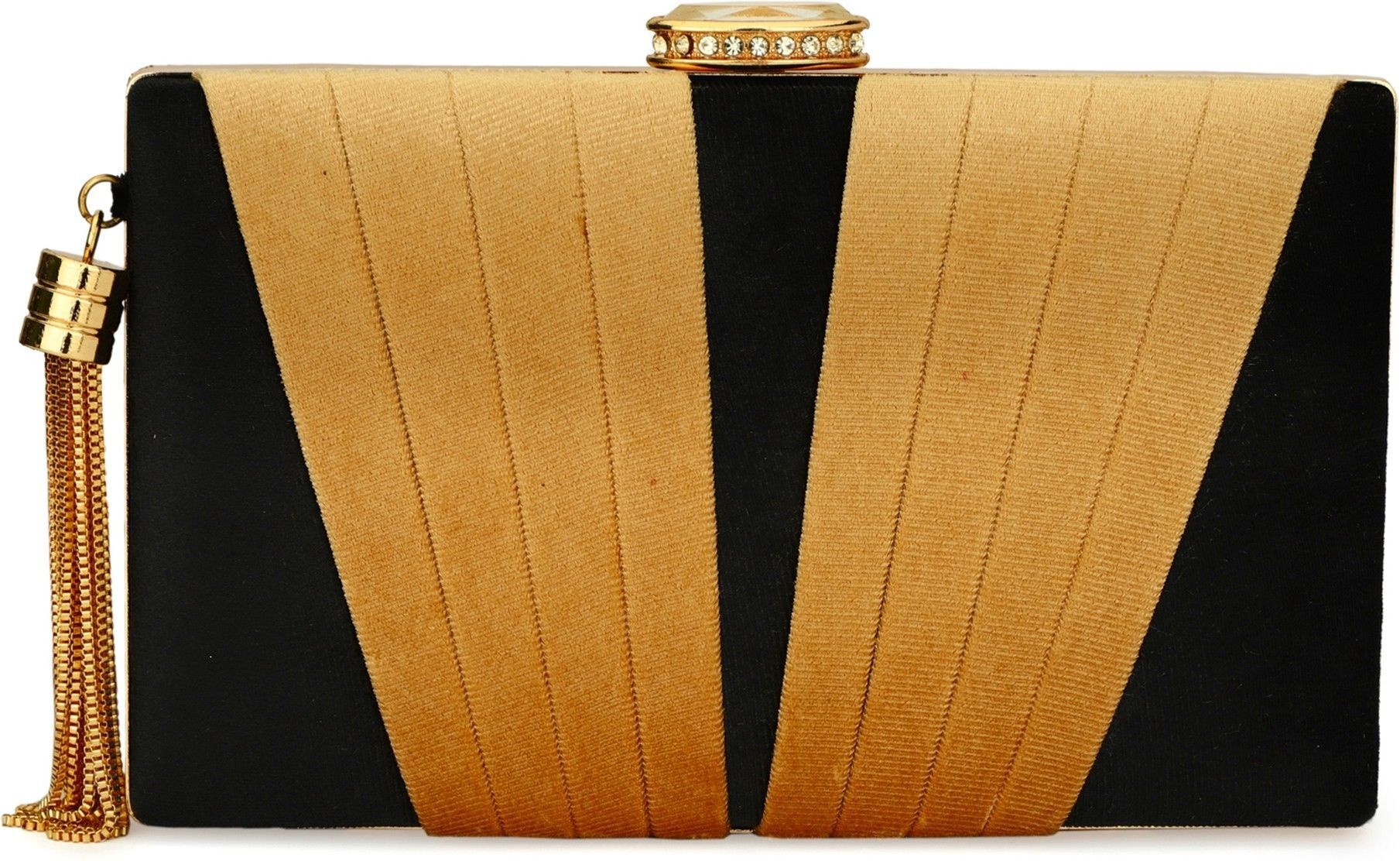 tooba handicraft Party Black Clutch-picture-23